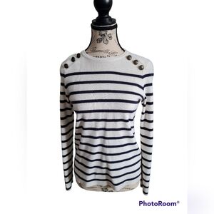 Simons Icone Wool Blend Scoop Neck Sweater